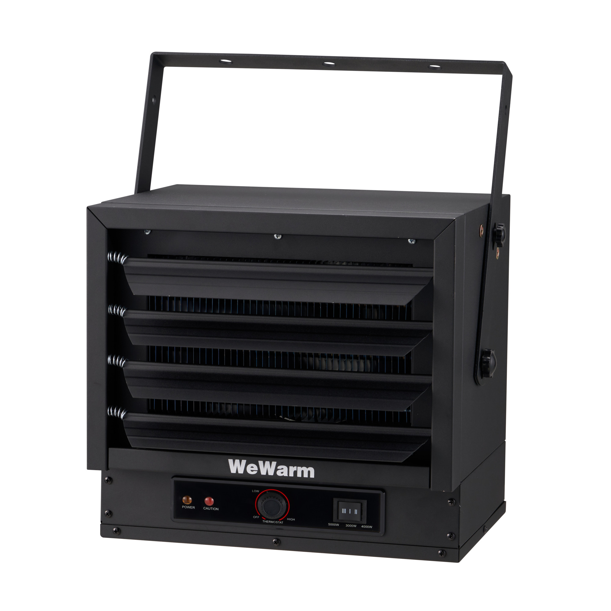 WeWarm 5000 Watt Manual Electric Overhead Garage Heater, 240V, 17,060 BTU/Hour, Heating Capability 500 ft², Model# CZ220